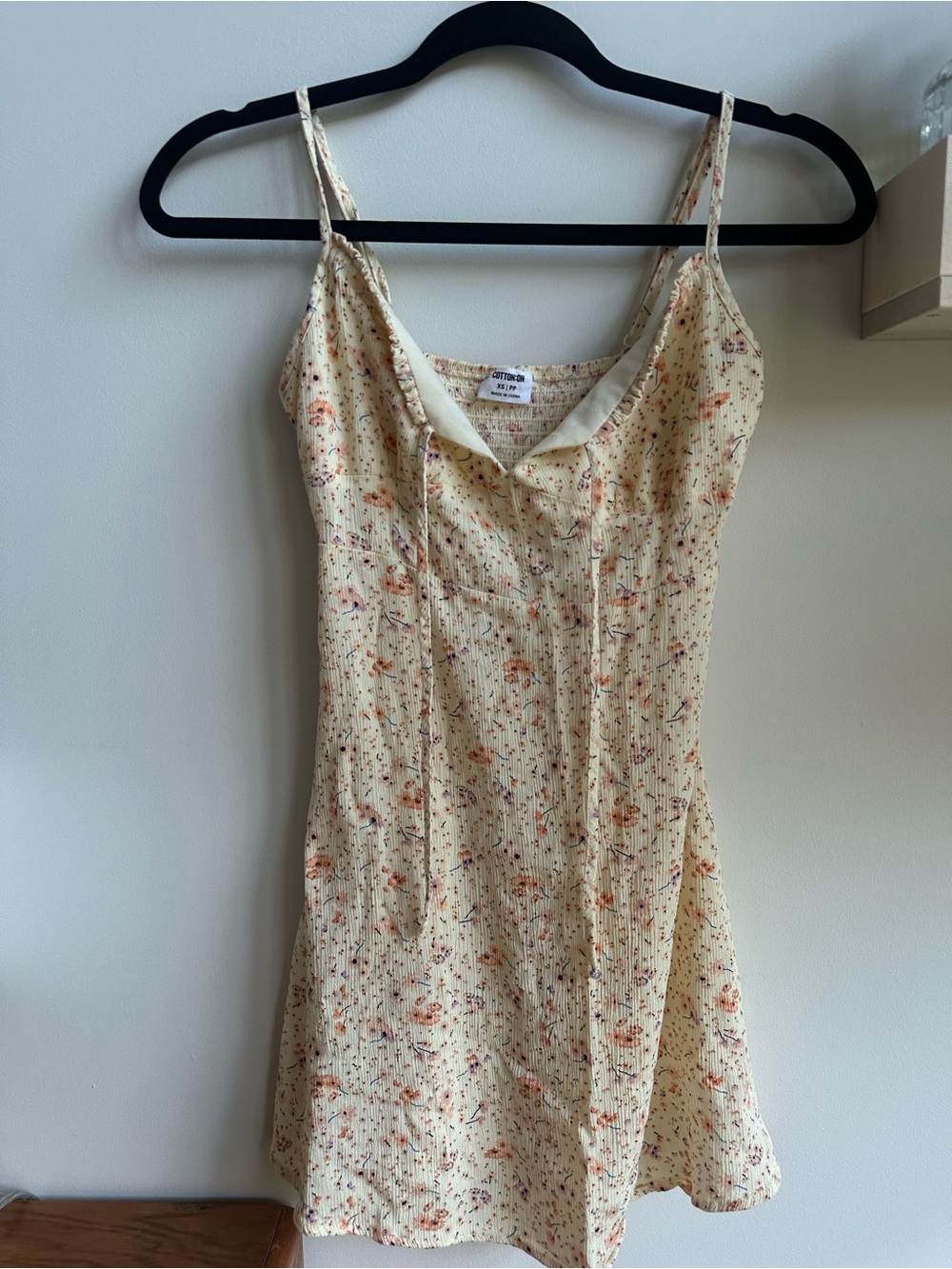 Cotton On Yellow Floral Dress